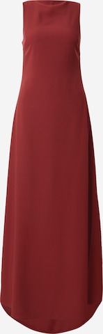 Robe de soirée millane en rouge : devant
