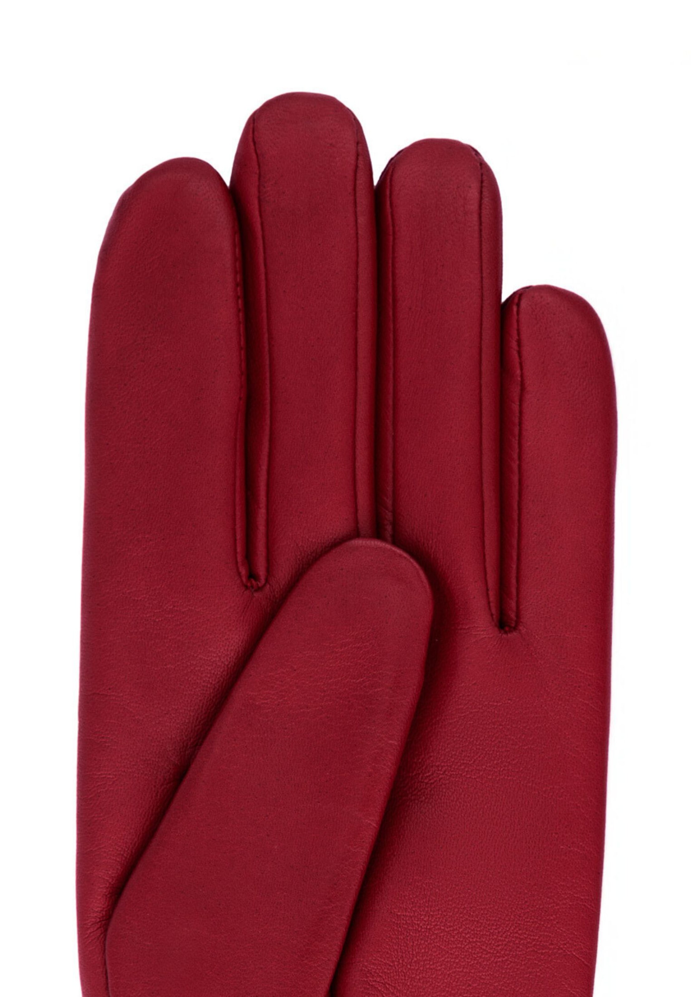 Mezzoguanti 'ANTWERPEN' di Roeckl in rosso