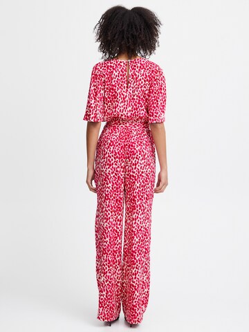 ICHI Jumpsuit 'MARRAKECH' i rosa
