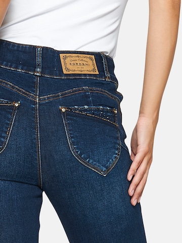 Skinny Jean KOROSHI en bleu