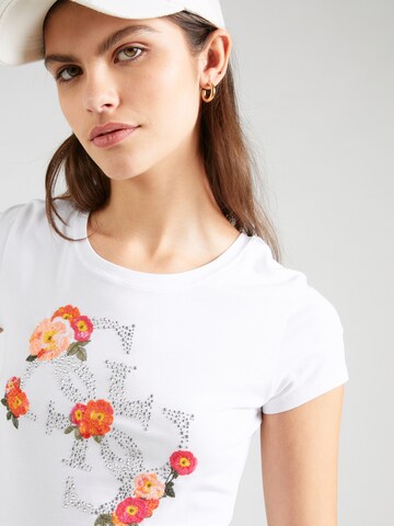 T-shirt GUESS en blanc