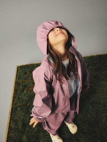 NAME IT Set 'NKNDRY10 RAIN SET FO NOOS' in Purple