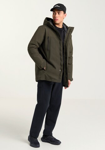JACK WOLFSKINOutdoor jakna 'GLACIER' - zelena boja
