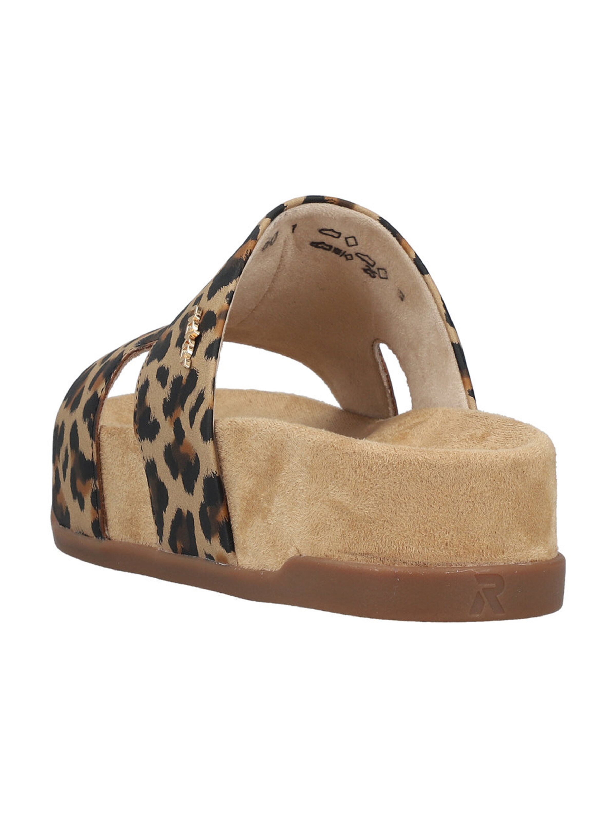 RiekerNatikače s potpeticom - bež boja