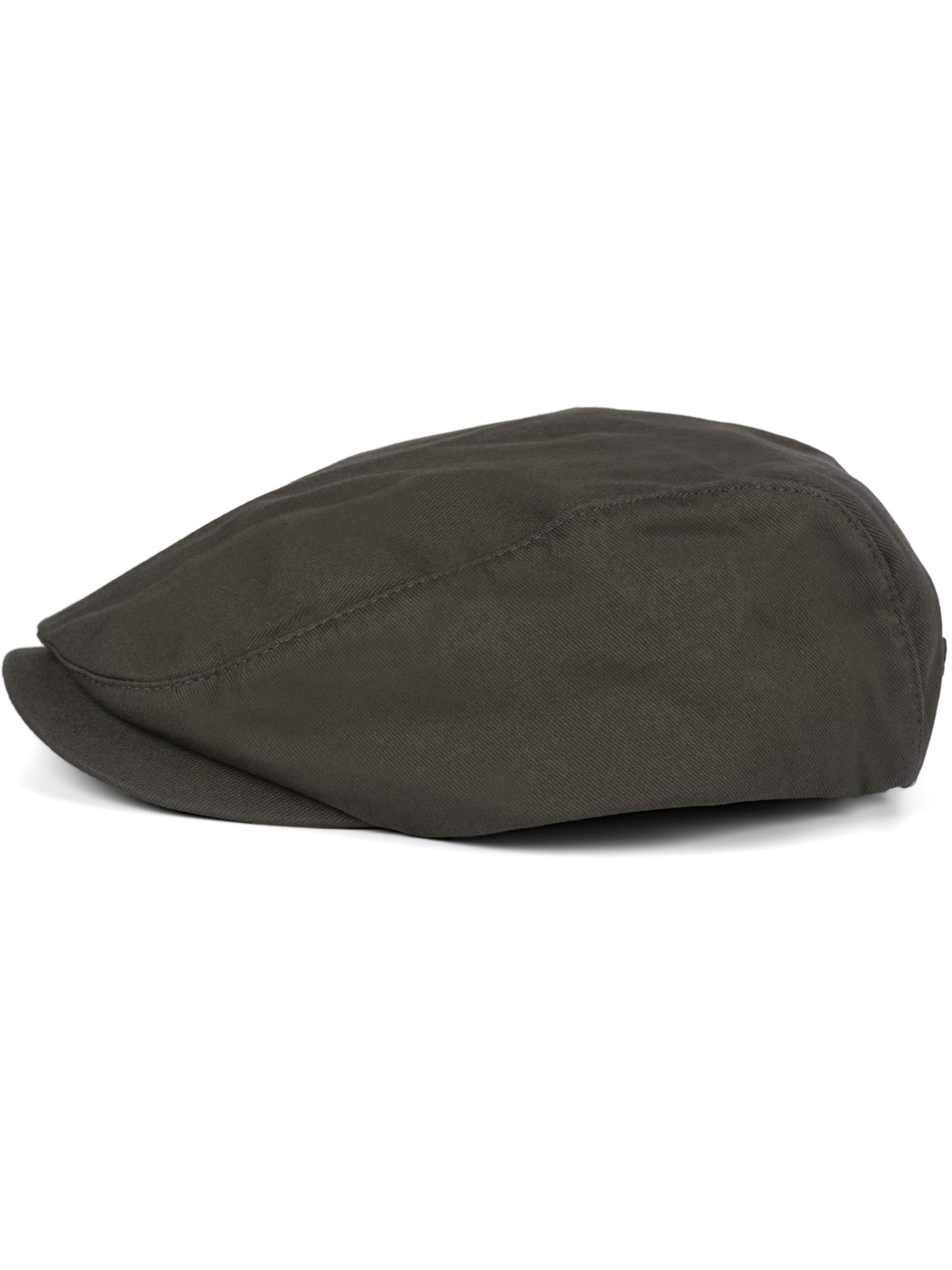 styleBREAKER Beanie 'Cabrio Cap einfarbig' in Grey