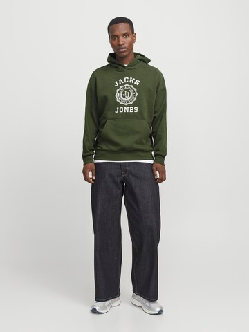 JACK & JONES Mikina 'JWHVICTO' – zelená