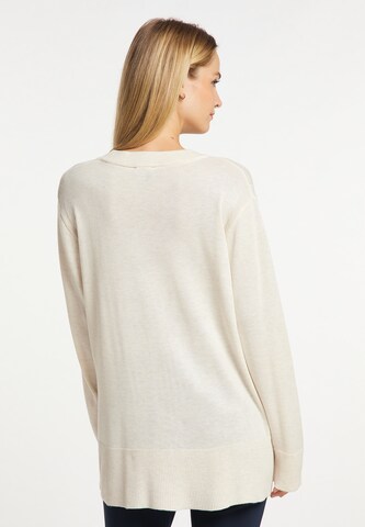 DreiMaster Klassik Sweater in White