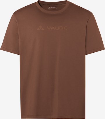 VAUDE Performance shirt in Brown: front
