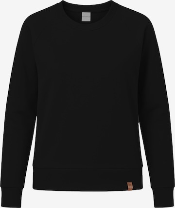 Sweat-shirt '9004' Vivisence en noir : devant