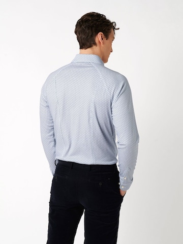 Coupe slim Chemise business DESOTO en bleu