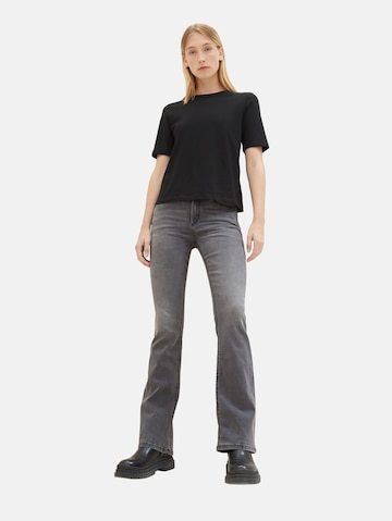 TOM TAILOR Flared Jeans 'Kate' in Grau