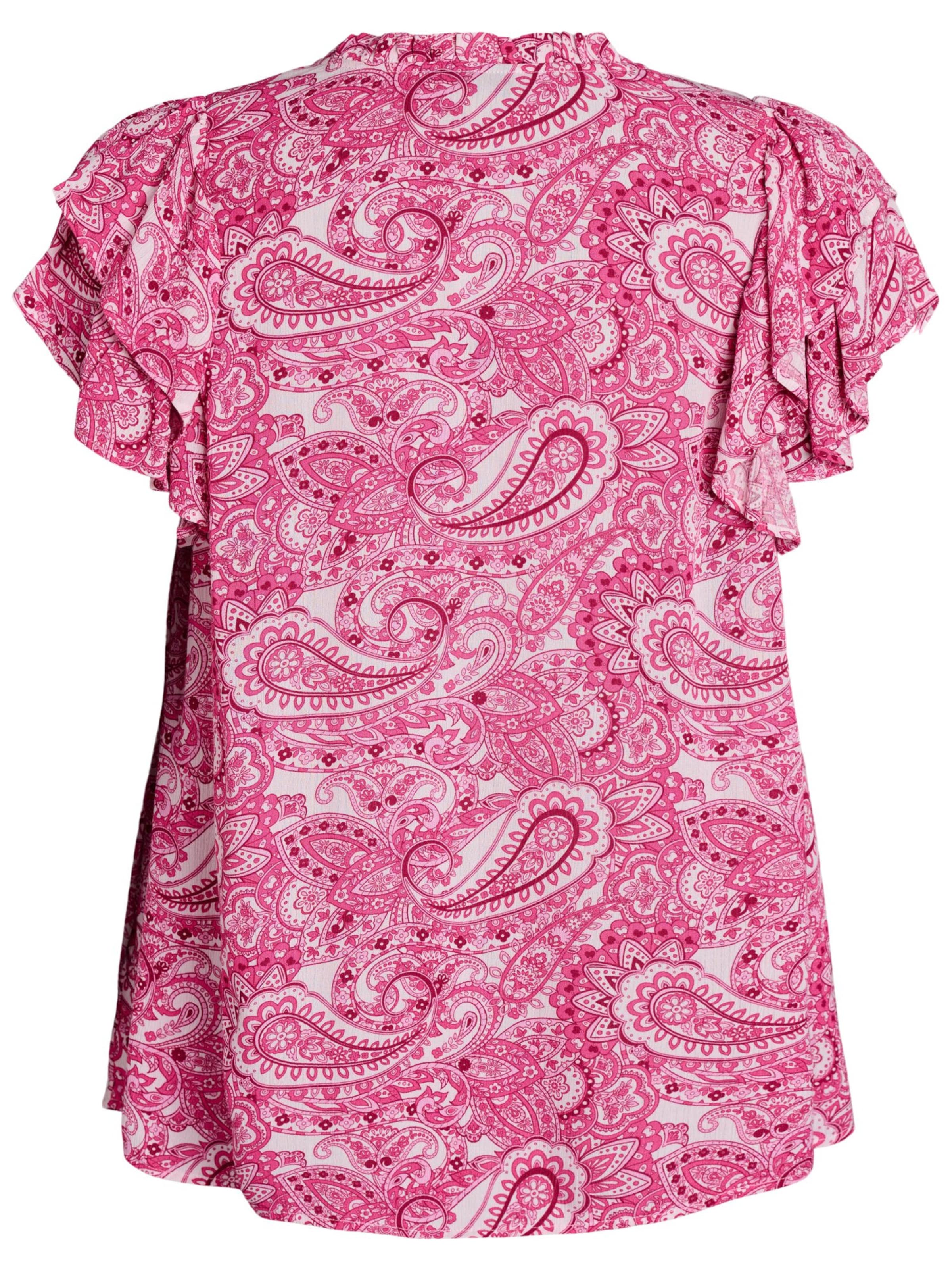 Zizzi Blouse 'Vwisma' in Roze