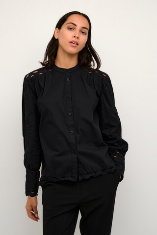 KAREN BY SIMONSEN Bluse in Schwarz: Vorderseite