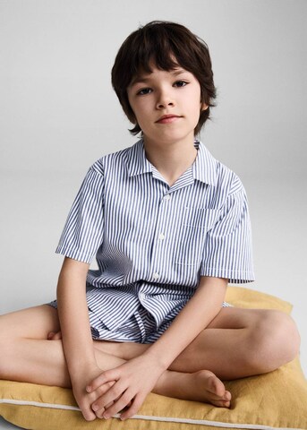 MANGO KIDS Pajamas 'Morning' in Blue