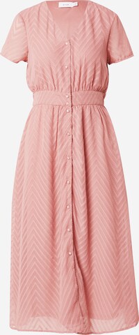 VILA Shirt Dress 'VIMICHELLE' in Pink: front
