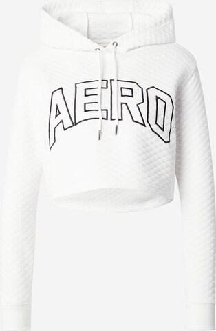 Sweat-shirt AÉROPOSTALE en blanc : devant