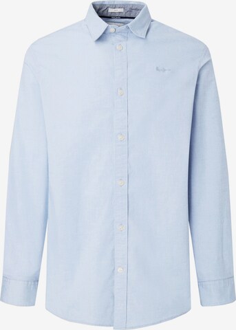Pepe Jeans Regular fit Button Up Shirt 'COVENTRY' in Blue: front