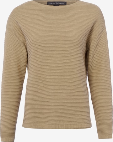 Pull-over Franco Callegari en marron : devant