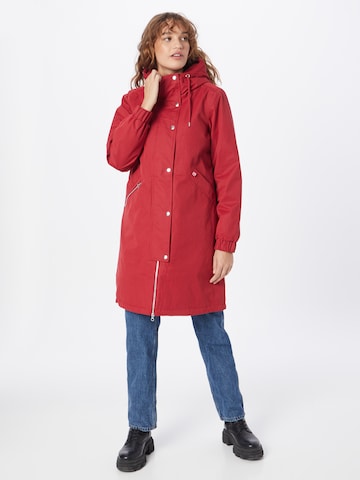 Danefae Winter Coat 'Brunhilde' in Red: front