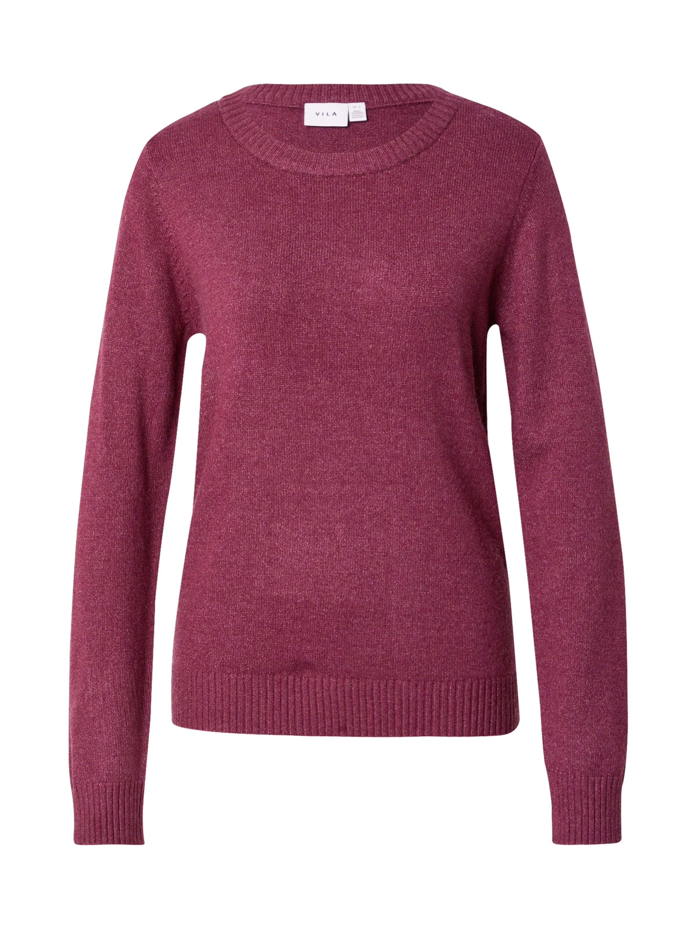 VILA Sweater 'VIRil' in Purple: front