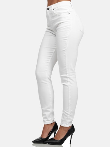 Tazzio Skinny Jeansy 'F107' w kolorze biały