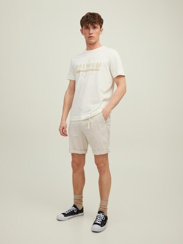 JACK & JONES Normální Chino kalhoty 'Sky' – béžová