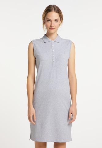 DreiMaster Maritim Summer Dress in Grey: front