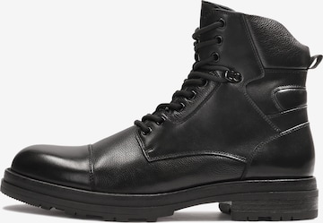 juoda Kazar Auliniai batai su raišteliais: priekis