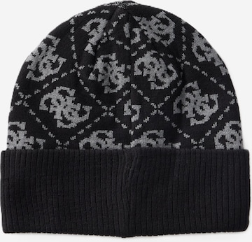 Bonnet 'MILANO' GUESS en noir : devant