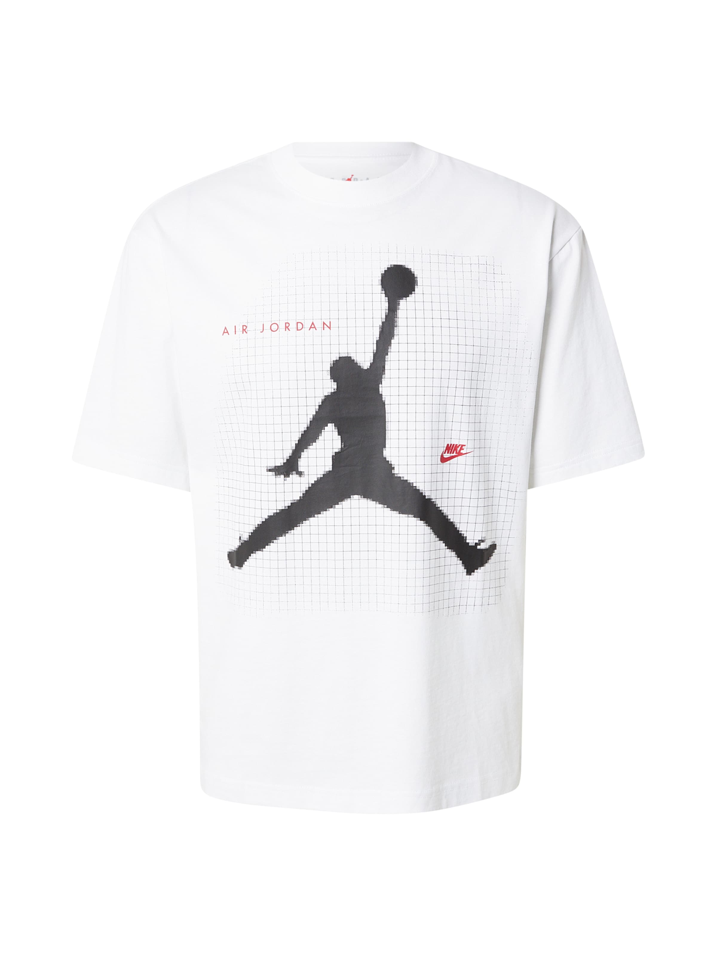 Jordan Koszulka w kolorze czerwony / czarny / białym, Podgląd produktu