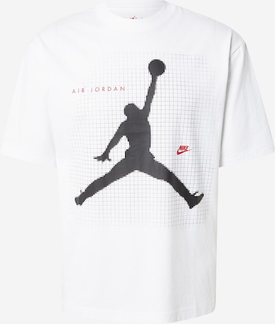 Marškinėliai iš Jordan, spalva – raudona / juoda / balta, Prekių apžvalga