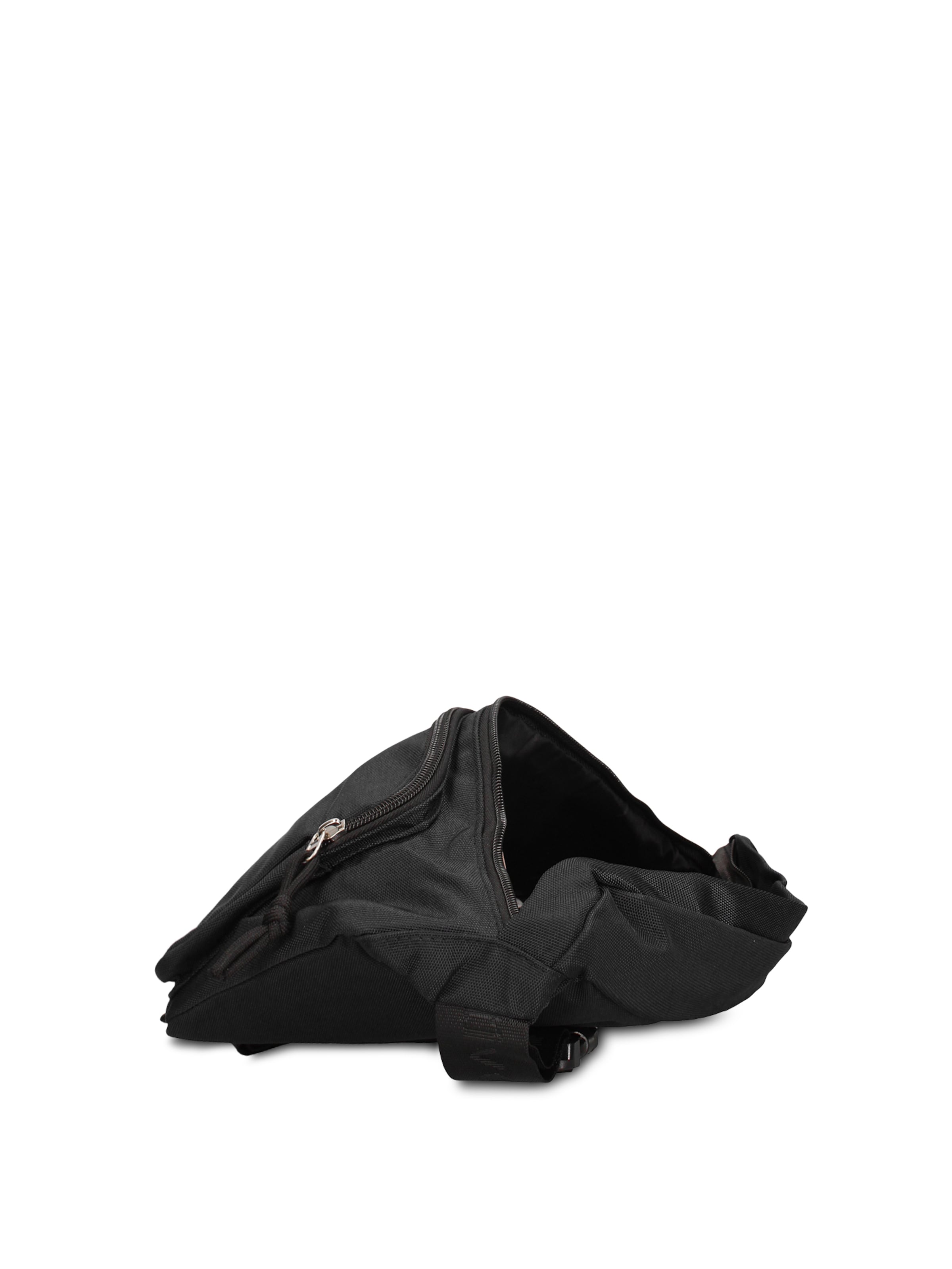 Marsupio 'Marsupio Uomo Vegan Leather con Zip e Tracolla Regolabile' di Coveri Collection in nero