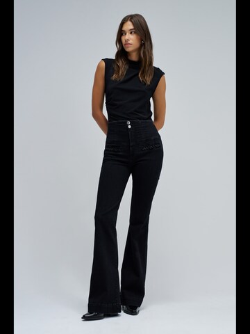 Salsa Jeans Flared Jeans 'Diva' in Zwart