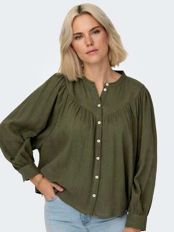 ONLY - Blusa 'PERRA' em verde