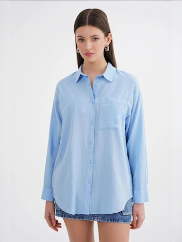 MixRay Blouse 'Hemden' in Blue