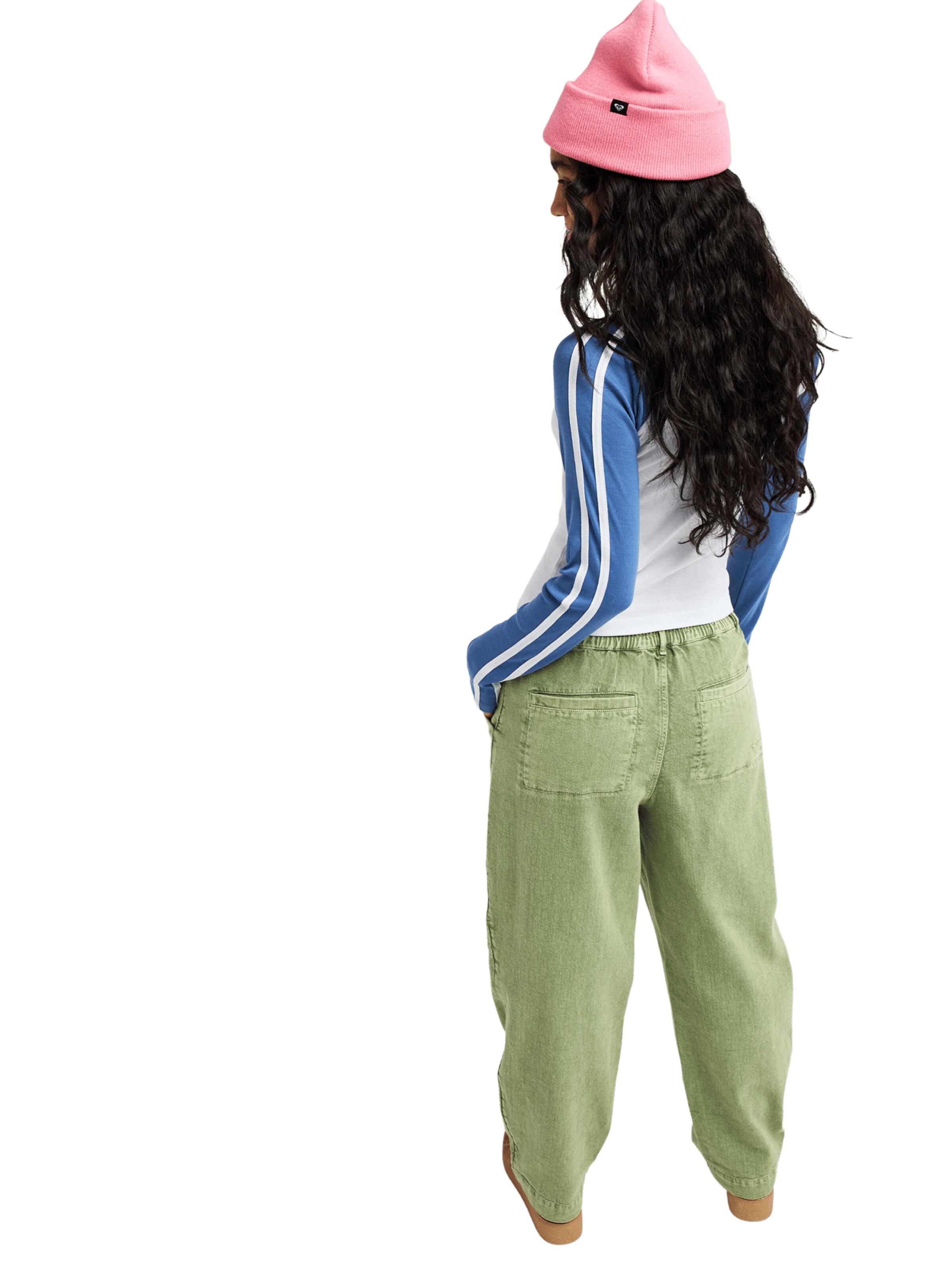 Baggy Pantalon 'Break My Soul' ROXY en vert