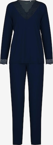 CALIDA Pajama 'Elegant Dreams' in Blue: front