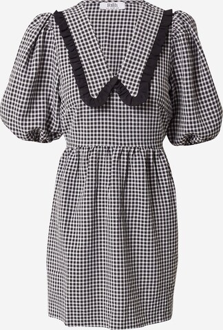 Dorothy Perkins Obleka 'Gingham' | črna barva: sprednja stran