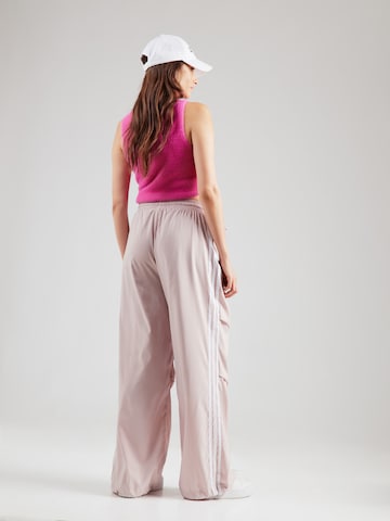 Wide leg Pantaloni de la ADIDAS ORIGINALS pe roz