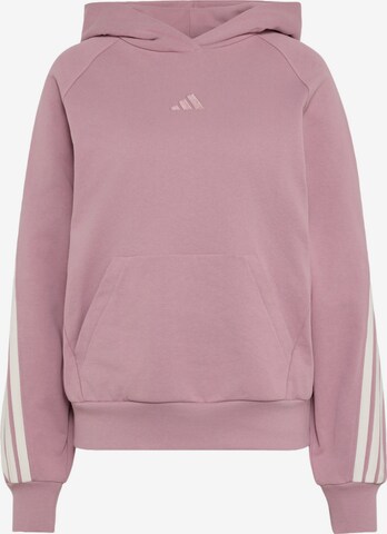 ADIDAS SPORTSWEAR Urheilullinen collegepaita värissä lila: etupuoli