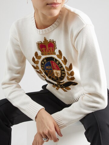 Lauren Ralph Lauren Sweater 'RIEDNEE' in Beige