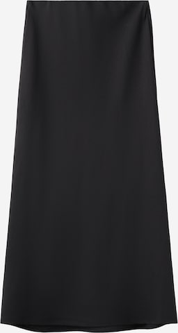 MANGO Spódnica 'Laguna' w kolorze czarny: przód