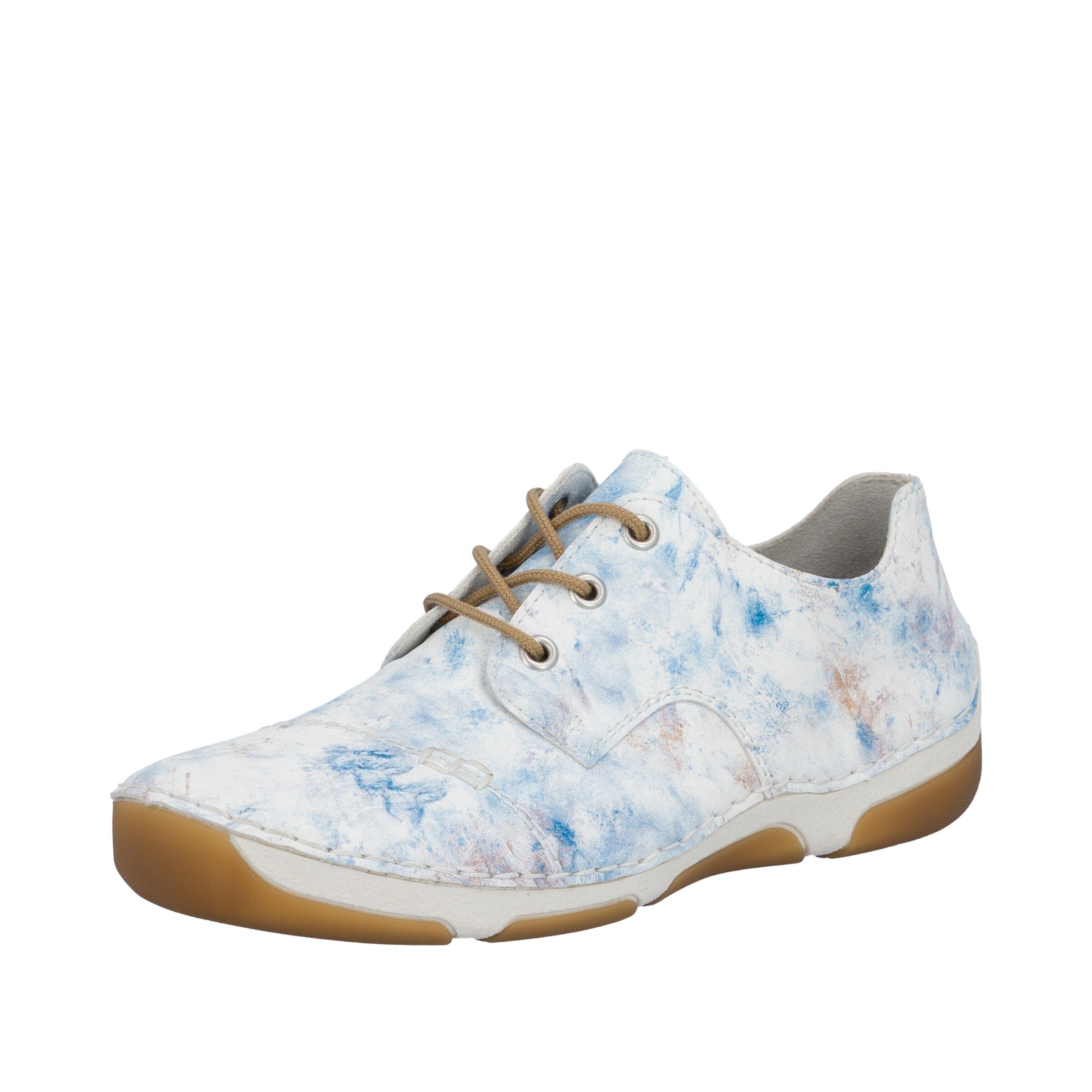 Rieker Schnürschuh in Weiß: Vorderseite