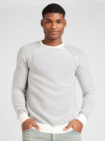 Pull-over s.Oliver en blanc : devant