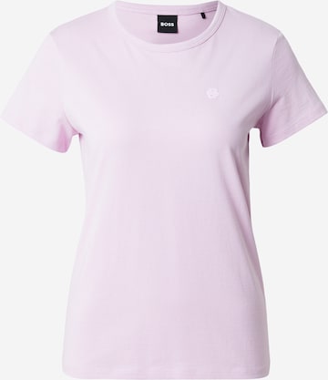 BOSS Tričko 'Eventsa11' – fialová: přední strana