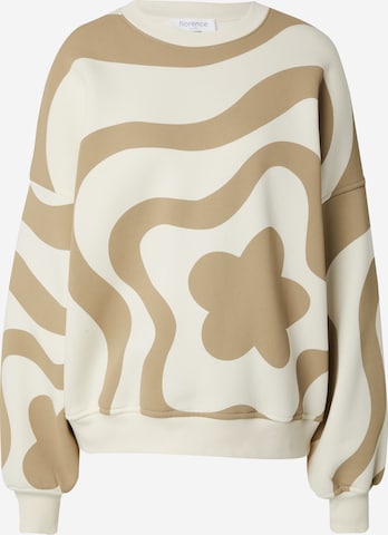 smėlio florence by mills exclusive for ABOUT YOU Megztinis be užsegimo 'June': priekis