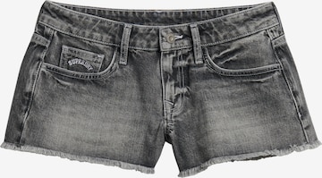 Superdry Slimfit Broek in Grijs: voorkant