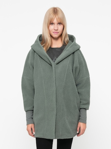 Veste en polaire 'NMCOZY' Noisy may en vert : devant