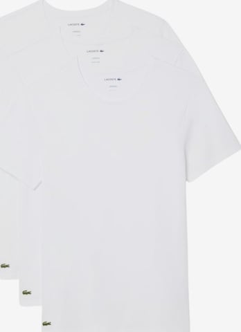 T-Shirt LACOSTE en blanc : devant