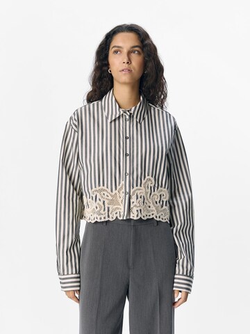 OBJECT Blouse 'Lula' in Wit: voorkant